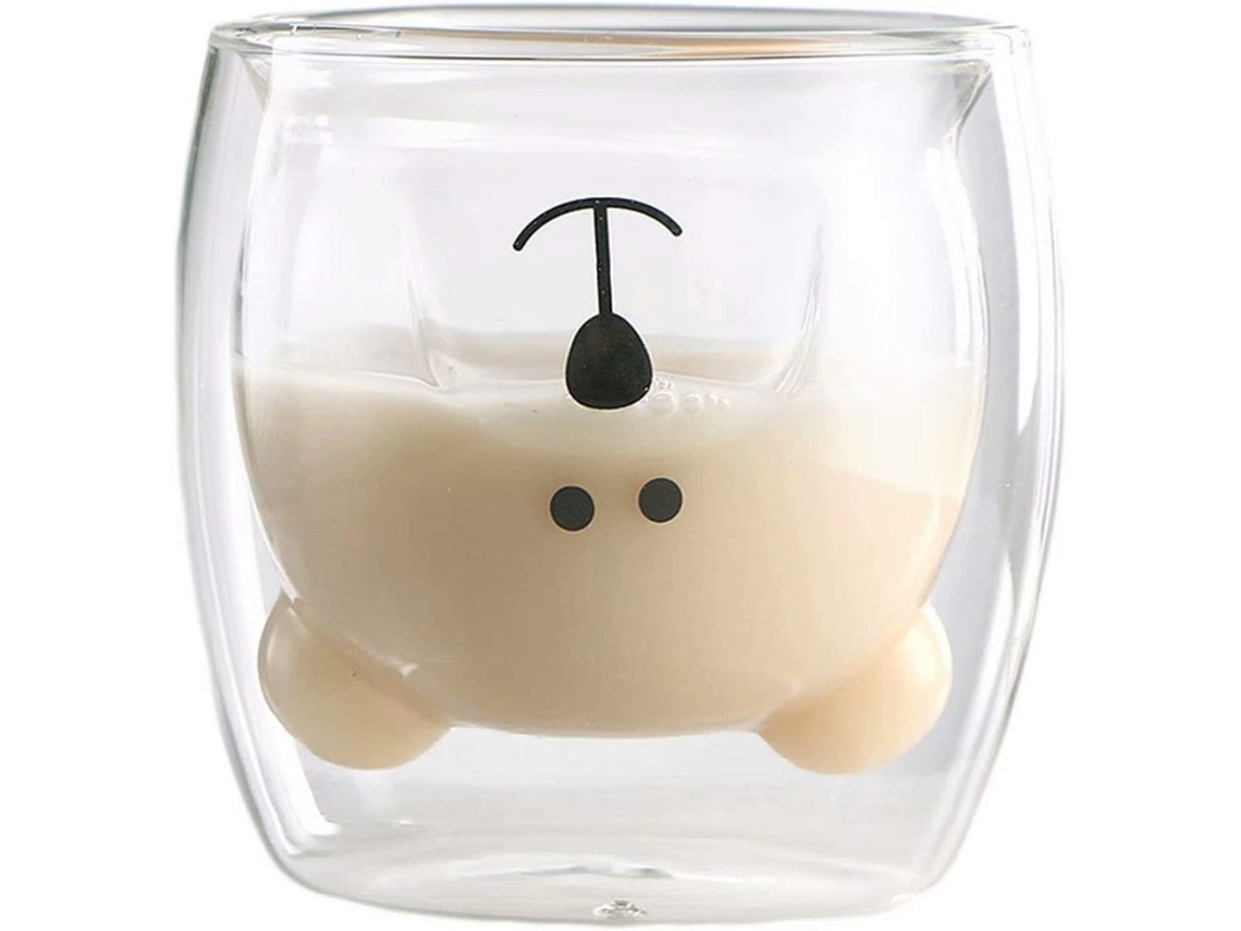 Tazas Lindas Oso Panda Taza De Té Pareja Tazas De Café De Vidrio JEIIBRZUI
