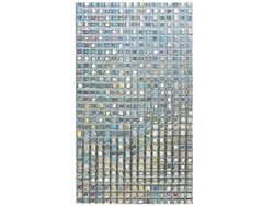 Lámina decorativa para ventanas con efecto arcoíris, adhesivo estático para vidrio, mosaico 3D para mayor privacidad.