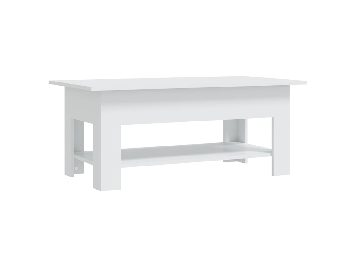 Mesa de centro VIDAXL Blanco Madera contrachapada (102x55x42 cm)