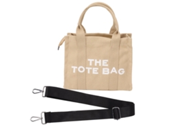 Bolso De Lona Impermeable Para Mujer Con Gran Capacidad Para Viajes Y Compras, Con Correa Ancha.