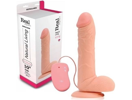 Vibrador TOYZ4LOVERS Real Rapture Sky Emotion Blanco (25,4 cm)