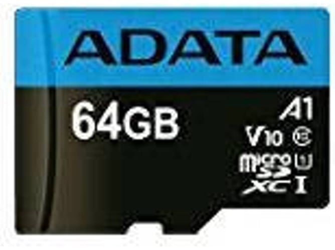 Tarjeta de Memoria ADATA 64GB, MicroSDHC, Class 10