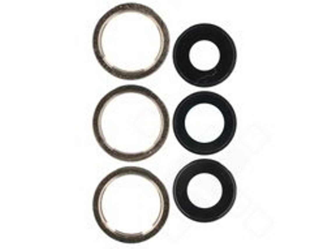 Lente para Telefono Moldura para Apple Dorado