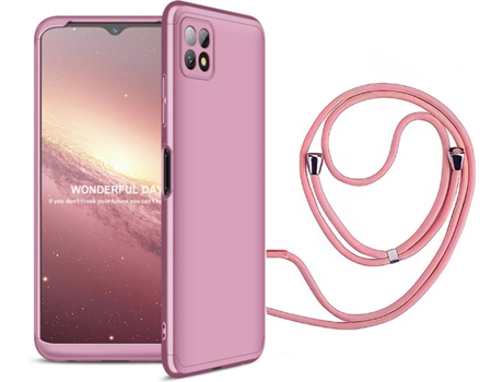 Carcasa Samsung A22 4G Slim Armor 360º Rosa BD-PKHC