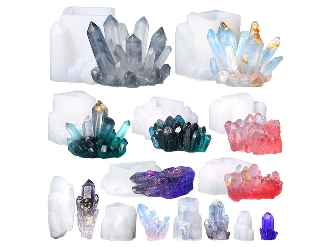 Juego de moldes de silicona para joyería Vayotoy