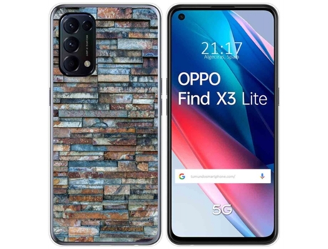 Carcasa Oppo Find X3 Lite TUMUNDOSMARTPHONE Dibujos Multicolor