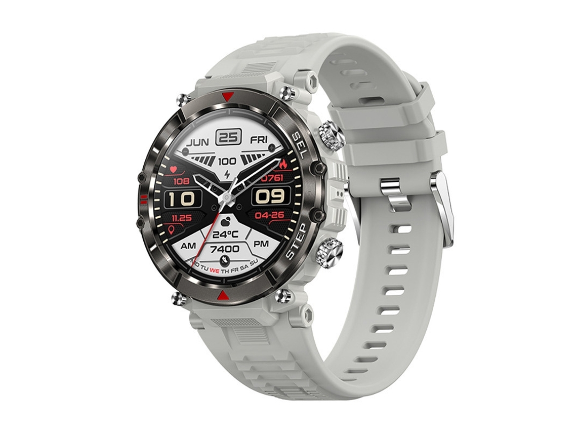 Reloj Inteligente Pantalla Grande Hd De 1 39 Pulgadas Ip67 Impermeable Gris Yuysan