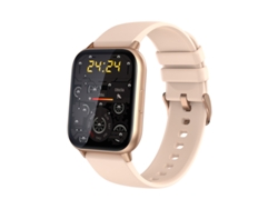 SHAH ARPAN P56T Reloj Inteligente para Mujer HD Pantalla Grande Monitoreo del Sueño Podómetro Bluetooth Teléfono Deportivo, Dorado