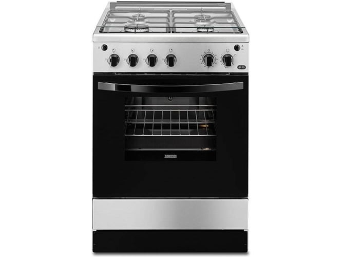 Cocina ZANUSSI ZCG61281XA (51 L - Gas Butano-Propano - Inox) 60x60