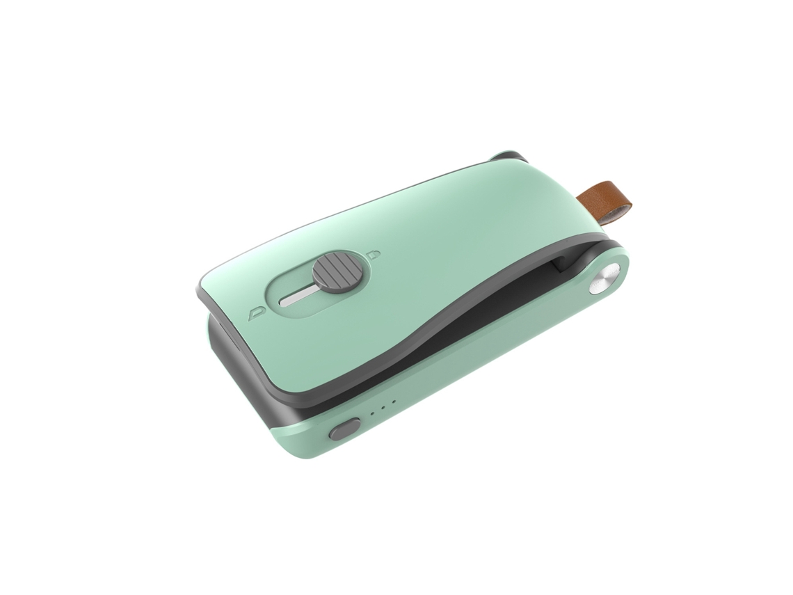 Selladora Térmica Miniatura 2 En 1 Para Bolsas: Sella Y Corta Con Base Magnética. Portátil Y De Mano, Para Alimentos.