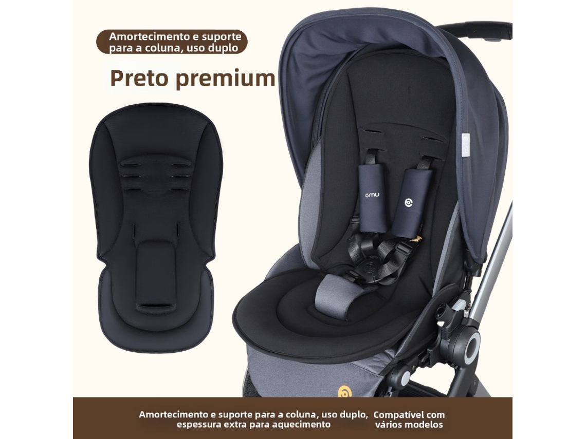Cojín Ergonómico Para Cochecito, Apto Para Todas Las Estaciones. Digitallab