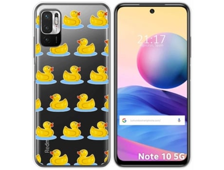 Carcasa Xiaomi POCO M3 Pro 5G TUMUNDOSMARTPHONE Dibujos Transparente Multicolor