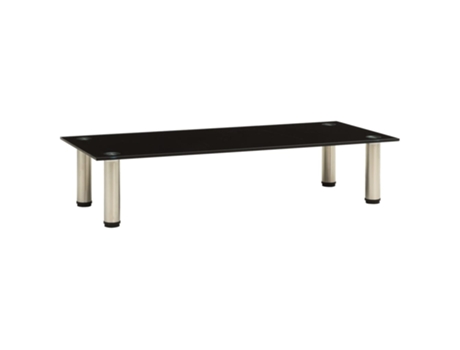 MAISON EXCLUSIVE - Mueble para el televisor de vidrio templado 80x35x17 cm