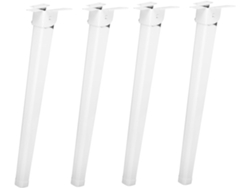 Soportes Cuadrados Plegables De 4 Piezas Para Mesa De Escritorio O Cama, Fáciles De Instalar.