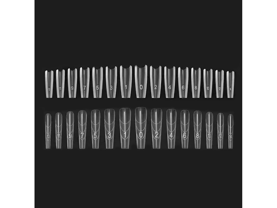 Formes De Ongles - Modèles Structure Sandwich L'ongrèlement, Moule A Extension Acrylique Réglable |