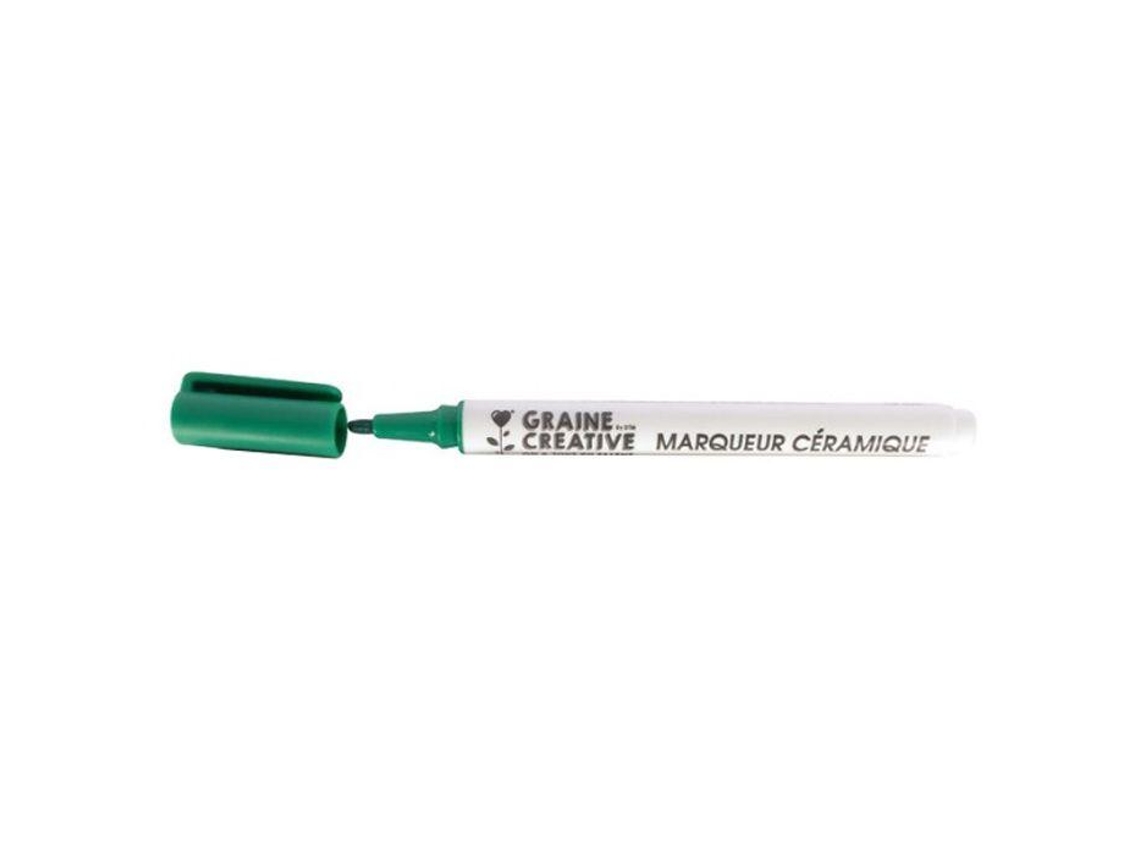 Marcador de cerámica - Verde oscuro
