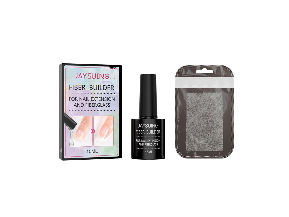 Kit de extensión de uñas de gel, reparación, cuidado y estilizado.