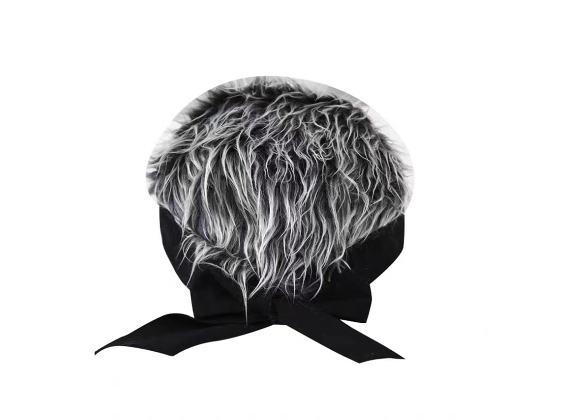 Peluca, sombrero, peluca artificial, diadema divertida, peluca de pelo corto, sombrero para hombres y mujeres, para todas las estaciones.