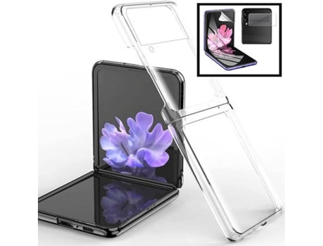 Carcasa + Protector Samsung Galaxy Z Flip3 PHONECARE SuperProtect Anti-Shock Transparente 7119