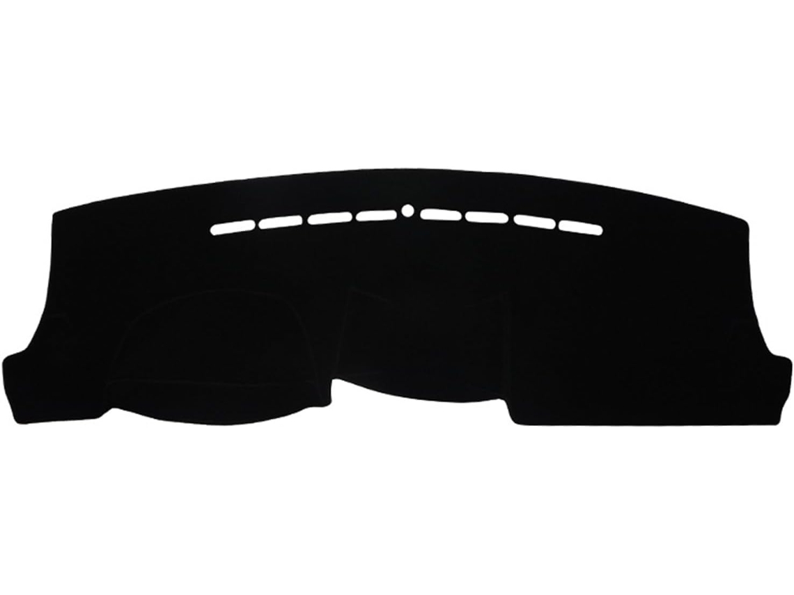 Alfombrilla Protectora De Gamuza Para El Salpicadero Del Hyundai Tucson 2006-2013 (negro/rojo)