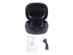 Auriculares Estéreo Inalámbricos Bluetooth Portátiles Y Cómodos - Negro