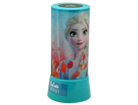 Proyector led cilíndrico Frozen II KIDSEUROSWAN (Edad Mínima Recomendada: 3 años)