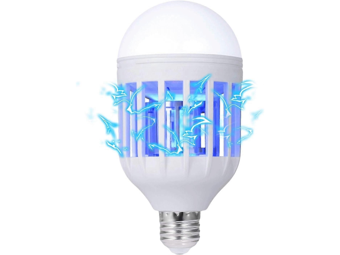 Lâmpada Bug Zapper, 2 em 1 Lâmpada Assassina de Mosquitos Uv Led Eletrônica Mata insetos Moscasnovo5 GOKOCO