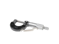 Micrómetro Con Precisión De 0-25 Mm, Exactitud De 0,01 Mm, Protección Térmica, Mango Cómodo Y Construcción De Acero Duradera Para Mediciones.