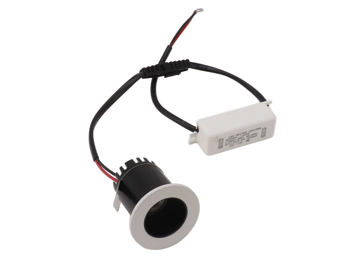 2026-focos Empotrables Led 3w De Techo, Aluminio Con Disipación De Calor, 85-265v Para Hogar Y Hotel