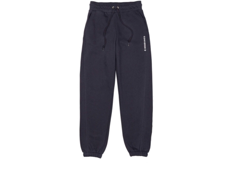 Pantalones de Mujer para Deporte CONVERSE Embroided Negro (shoes//eu/L)