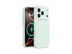 (verde Claro, Iphone 14 Pro Max) Funda Magnética De Silicona Líquida Para Iphone, Cobertura Total Con Aberturas De Precisión Y Botones Integrados.