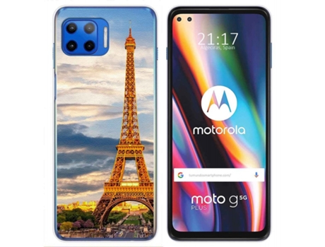 Carcasa Motorola Moto G 5G Plus TUMUNDOSMARTPHONE Dibujos Multicolor