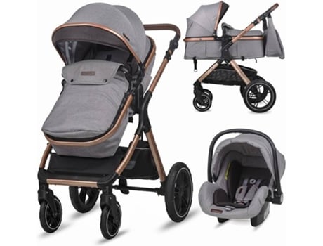 Carrito de Bebé COCCOLLE Melora Gris (90x46x100 cm)