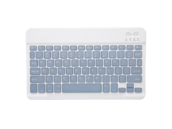 Teclado Sem Fio Ultra Fino Para Tablet Ios Com Atalhos E Modo De Sono Automático Conexão Bt