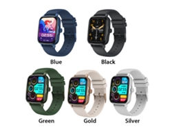 Reloj Inteligente Aw18 Pantalla Hd De 1.69 Pulgadas Llamada Bt Impermeable Ip68 Monitoreo De Sueño Batería De Larga Duración