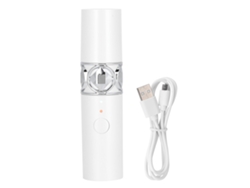 Masajeador Ocular Eléctrico Con Vibración Y Calentamiento Antiarrugas Para Ojos Y Labios Máquina De Belleza Blanca