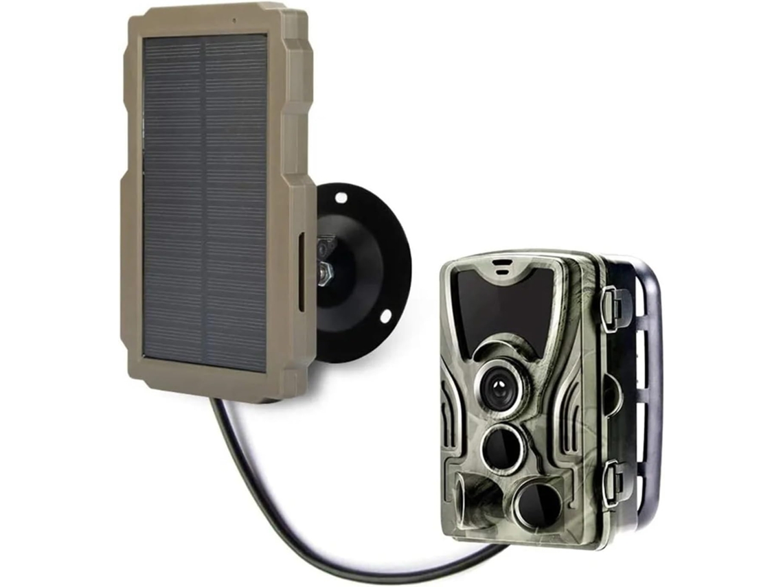 Caméra Faune Sauvage Kit De Panneau Solaire Jeu Piste Portable, 3000mah, 6v-12v, Charger Étanche Et