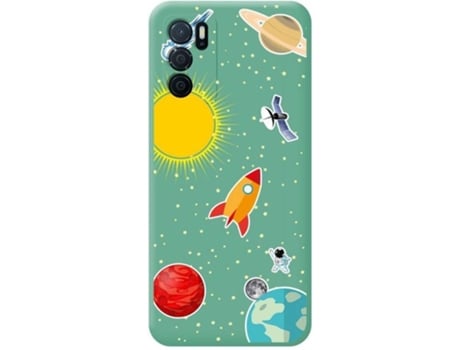 Carcasa Oppo A16 / A16s TUMUNDOSMARTPHONE Espacio Verde