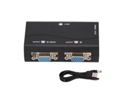 Divisor Vga 1 Entrada 2 Salidas 250mhz Alimentado Por Usb 1920x1440 1080p Divisor De Video Para Duplicación De Pantalla