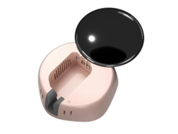 Mini esterilizador portátil de cepillos de dientes recargable con luz ultravioleta para viajes, rosa. Nostalgia88