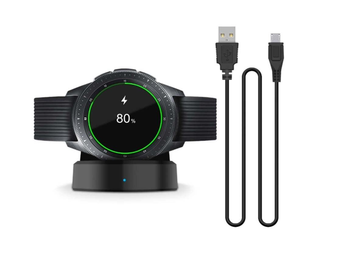 Cargador Para Samsung Galaxy Watch 42mm 46mm Cargador Rápido Inalámbrico Dock Para Samsung Galaxy Smart Watch Sm R800 R810 R815 Soporte De Yemaesre