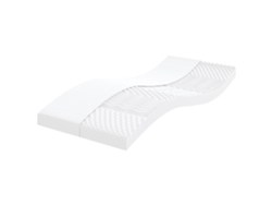Colchones De Espuma 2 Uds 7 Zonas Dureza 20ild Blanco 80x200 Cm