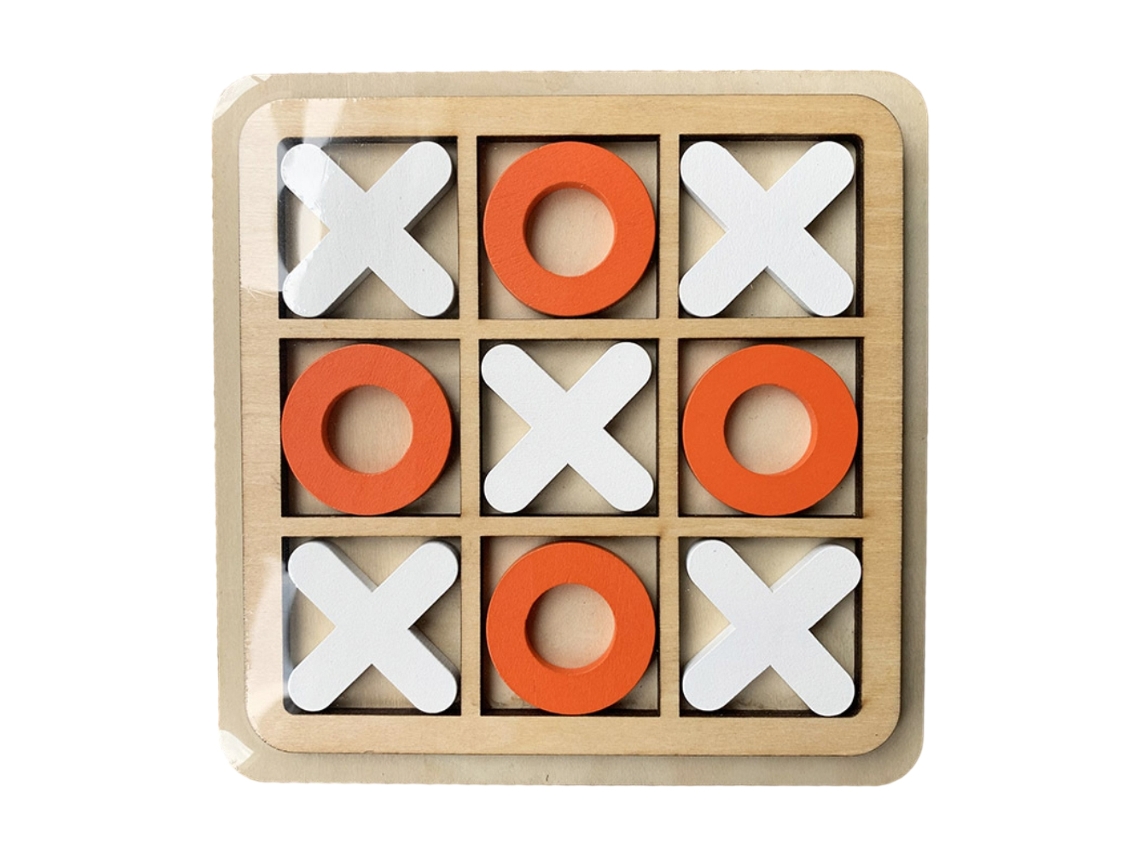 2026-juego De Tablero De X Y O De Madera Juguete Interactivo Ajedrez Niños Rompecabezas Juguetes Educativos