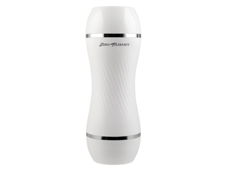 Masturbador Doble Dip Blanco ZERO TOLERANCE