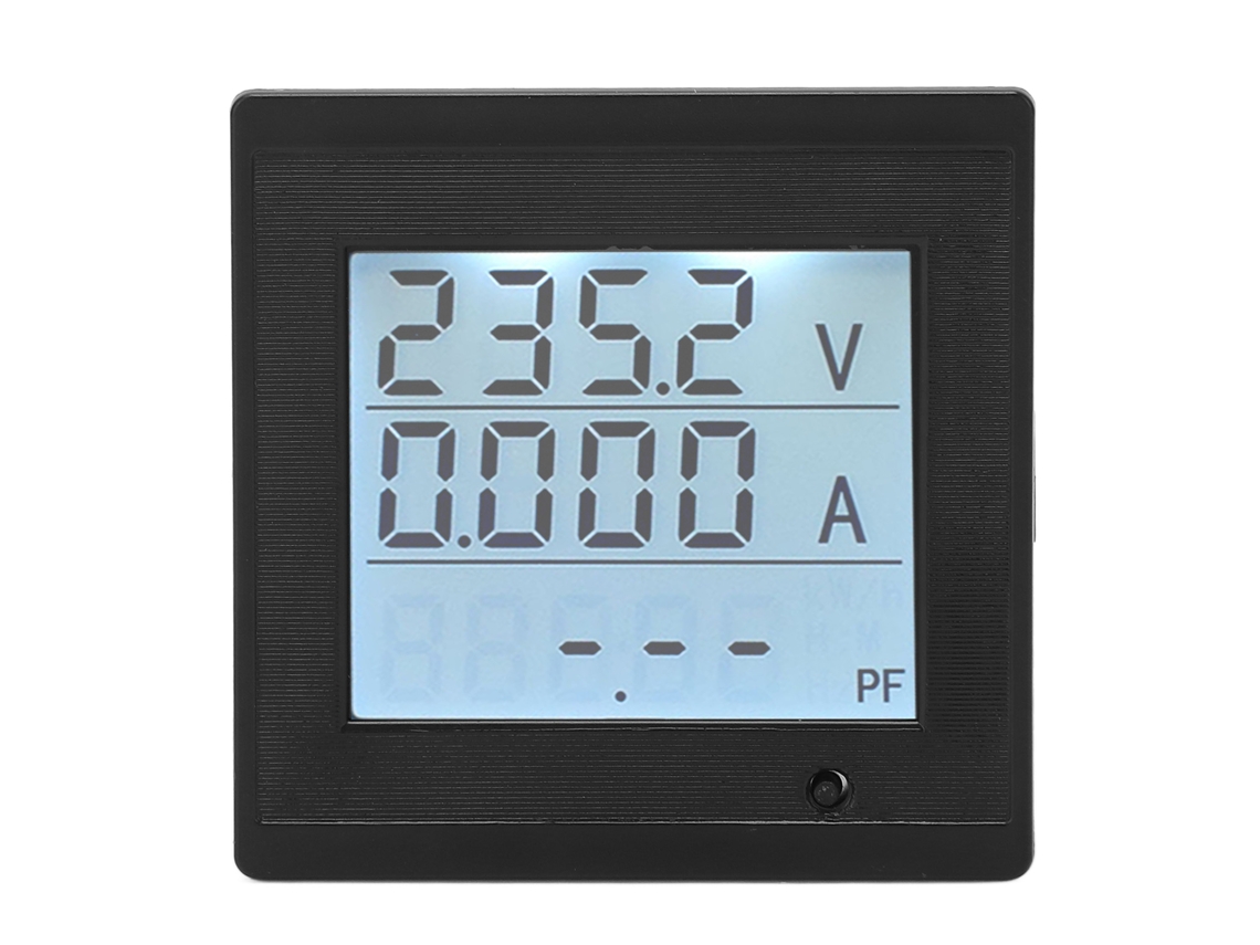 Multímetro Digital, Voltímetro De Ca, Amperímetro, Medidor De Voltaje, Corriente, Potencia Y Energía, 20 A, 80-300 V.