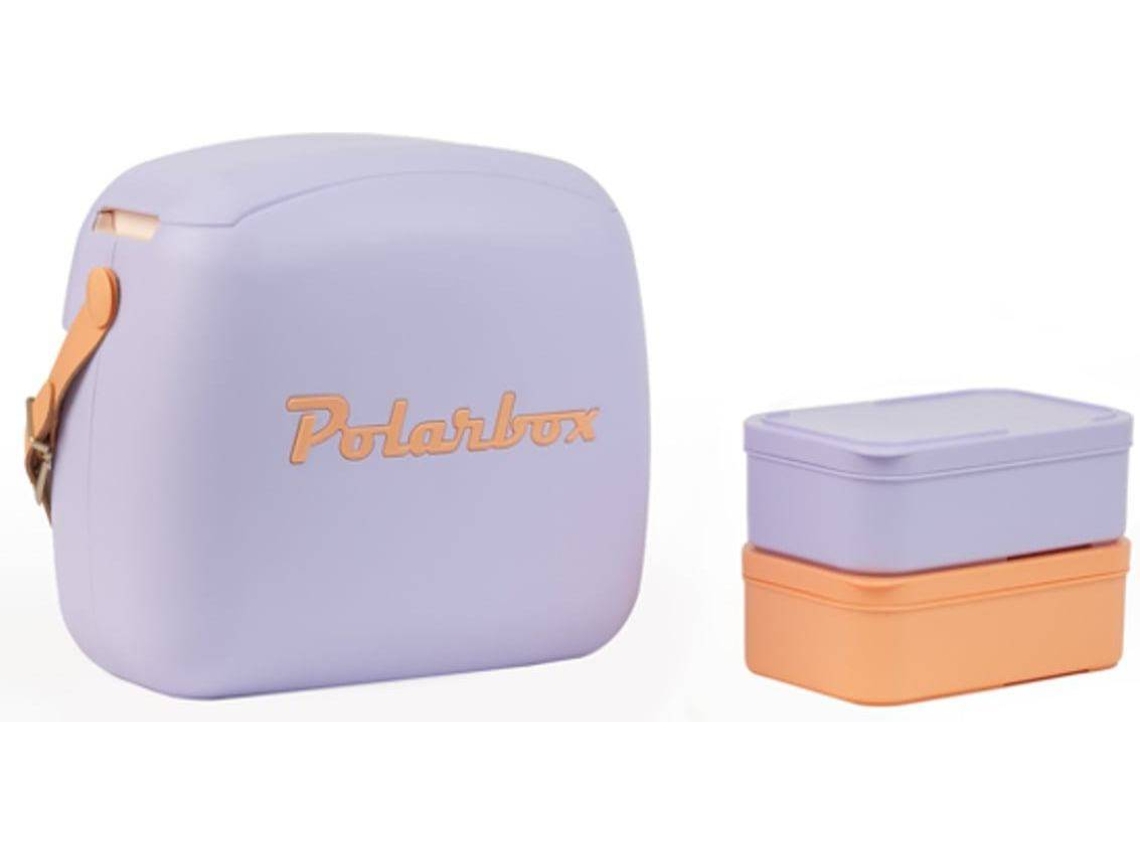 Nevera POLARBOX Urban (6 Litros - Lavanda/Naranja)