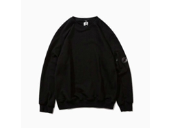 Sudadera Homem Inverno Casual Sólido Cremallera Bolsa Sem Capuz Manga Longa Algodão