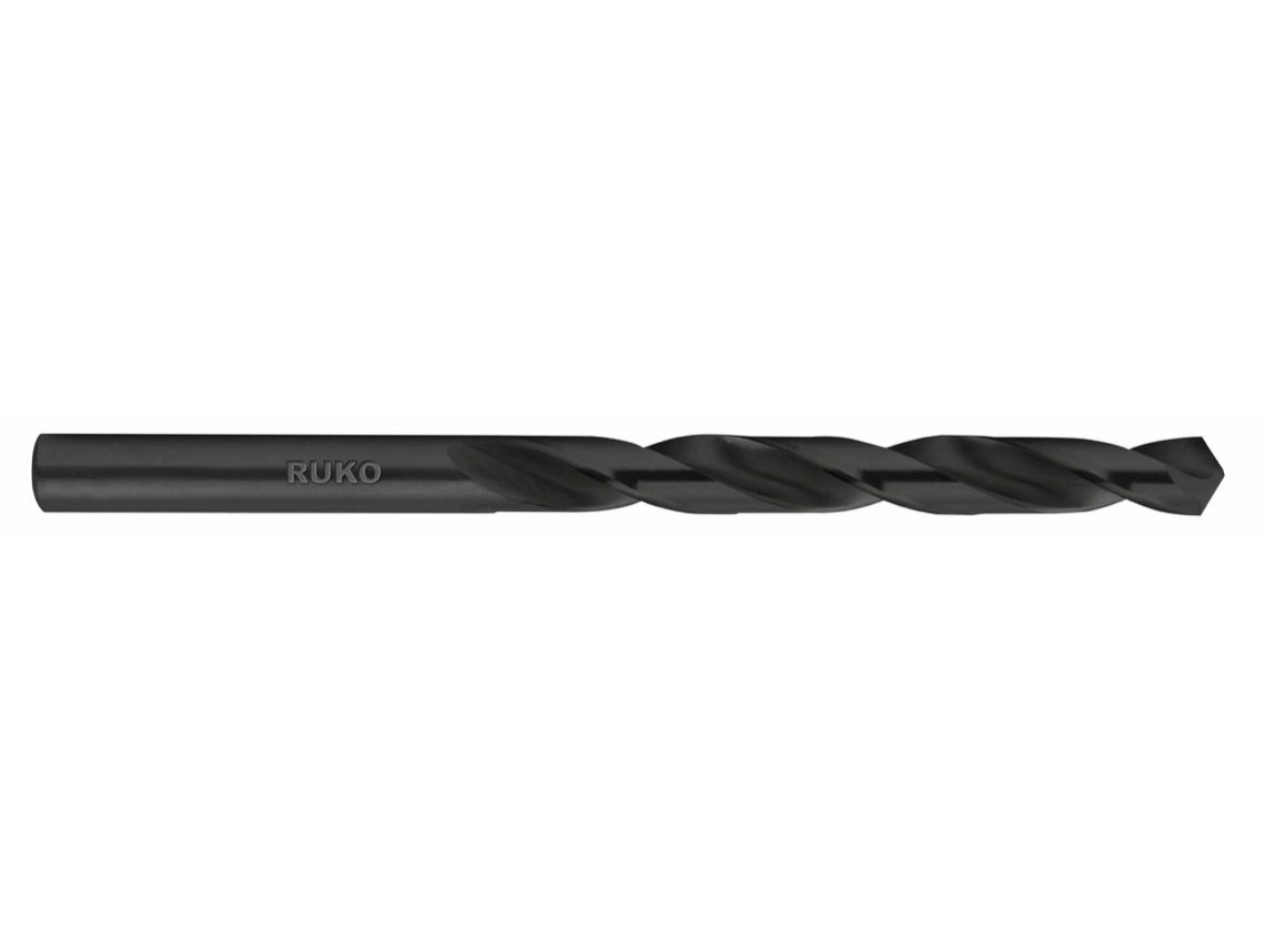 RUKO-214099S-Pack de 10 brocas helicoidales DiN 338 tipo N HSS-G (Ø 9.9 mm)