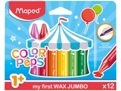 Caja de 12 My First Jumbo Maped Crayons