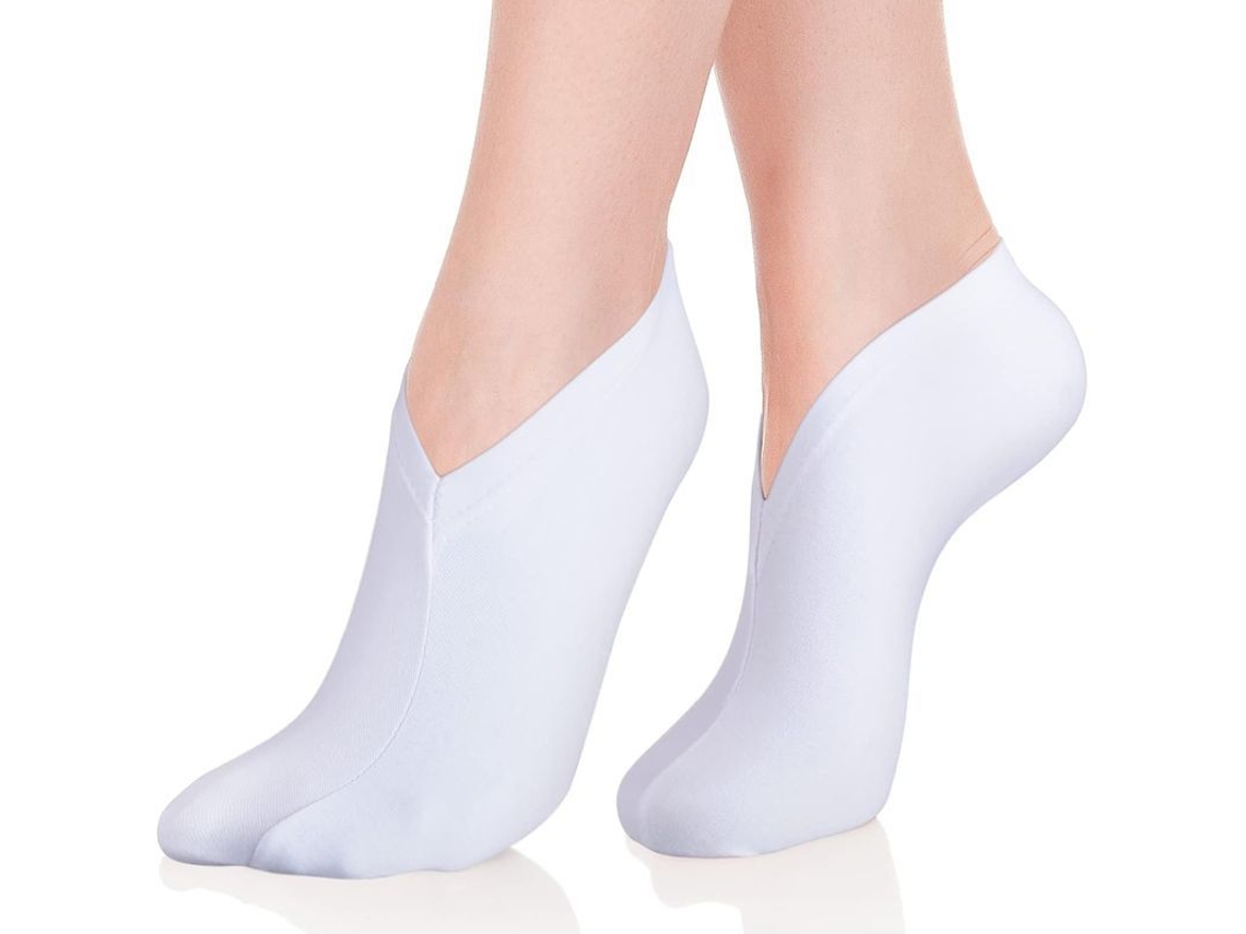 Pares De Calcetines Hidratantes Nocturnos Adecuados 2025, Calcetines De Spa Para Pies Secos, De Algodón, Para Hombres Y Mujeres, Blancos